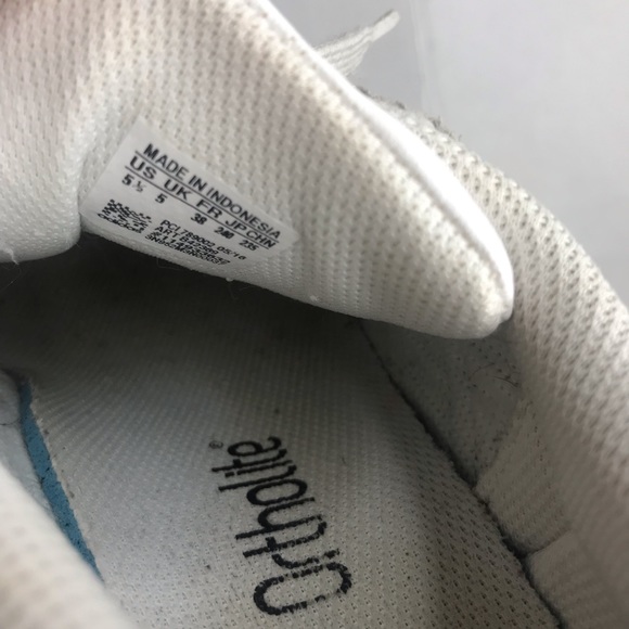 Adidas Original White Black Men’s Shoe Size 5 1/2 - Picture 6 of 7